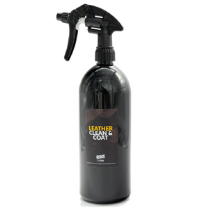 Deluxe Detail Leather Clean & Coat, 1 litre black trigger spray bottle