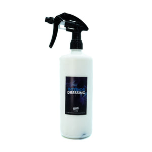 Deluxe Detail Interior Dressing, 1 litre trigger spray bottle for vinyl, plastics and trim