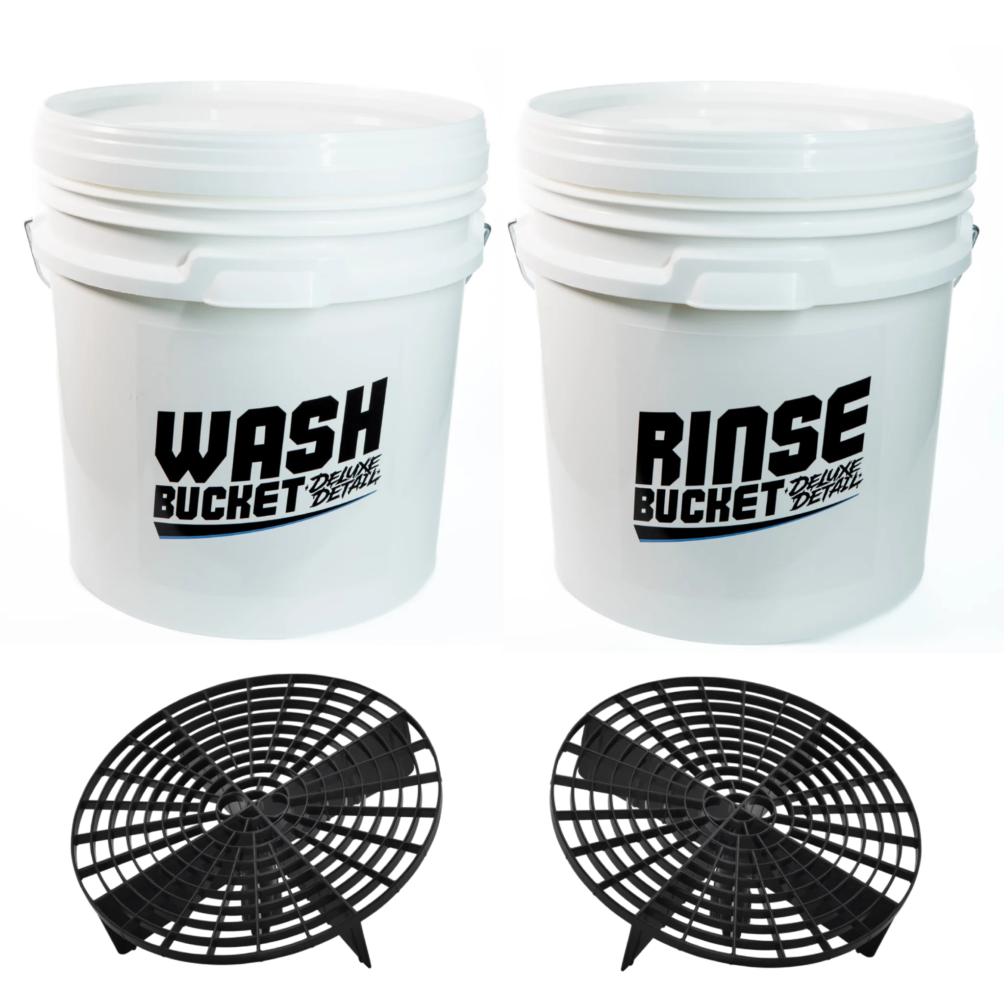 2 Bucket Kit with Grit Guards
