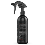 Back label of Deluxe Detail Ceramic Sealant showing directions for use and safety warning