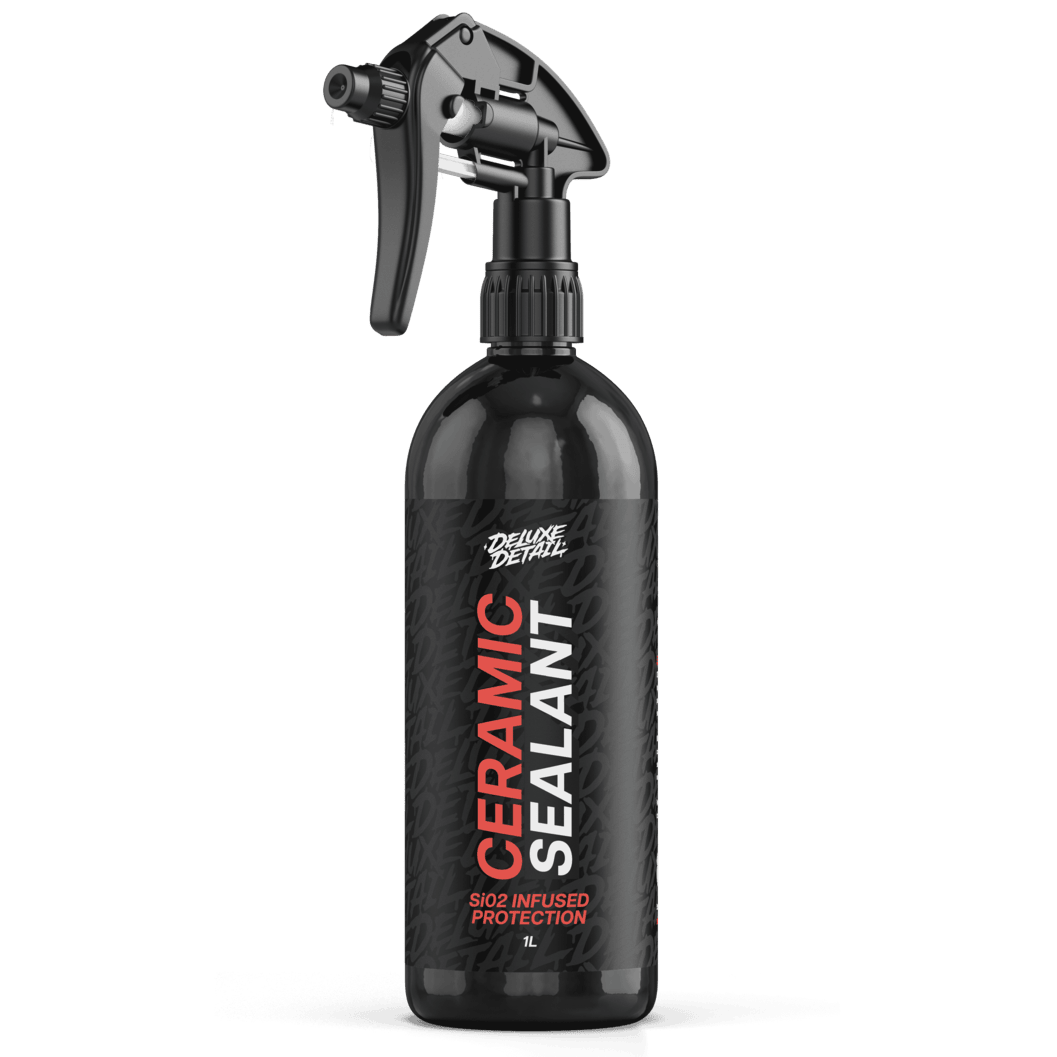Deluxe Detail CERAMIC SEALANT, 1 litre bottle, angled front view