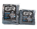 Dry Guy XL and Mini microfibre drying towels side by side in their retail packaging