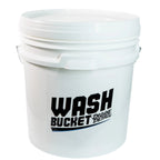 Deluxe Detail 15 litre Wash Bucket in white with lid