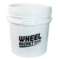 Deluxe Detail 15 litre Wheel Bucket in white with lid