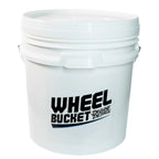 Deluxe Detail 15 litre Wheel Bucket in white with lid