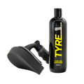 Deluxe Detail Tyre Dressing Kit: TYRE gel 500ml with the foam applicator pad