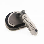 Deluxe Detail tyre applicator with a curved foam pad and detachable handle