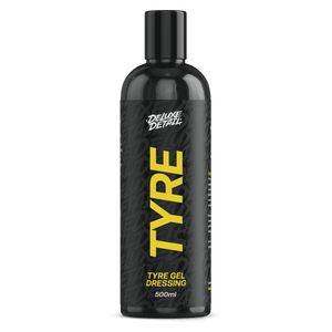 Deluxe Detail TYRE gel dressing, 500ml black bottle, front label