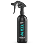 Deluxe Detail WHEEL wheel and tyre cleaner, 1 litre black trigger spray bottle, front label