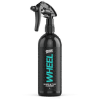 Deluxe Detail WHEEL wheel and tyre cleaner, 1 litre bottle, angled front view