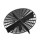 Black grit guard that sits in the base of a Deluxe Detail wash bucket