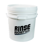 Deluxe Detail 15 litre rinse bucket with grit guard and lid