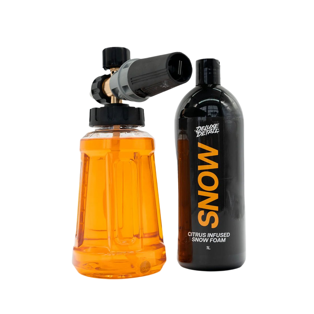 Deluxe Detail Snow Foam Kit with lance and 1 litre foam