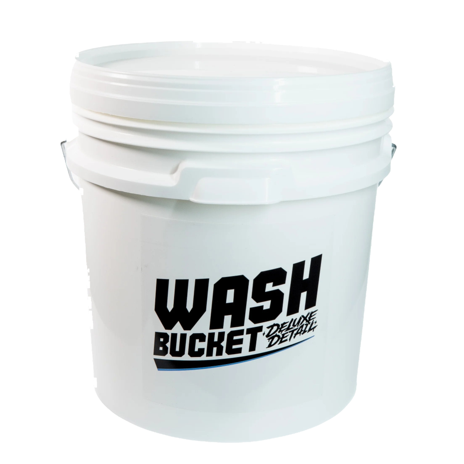 Deluxe Detail 15 litre wash bucket with grit guard and lid