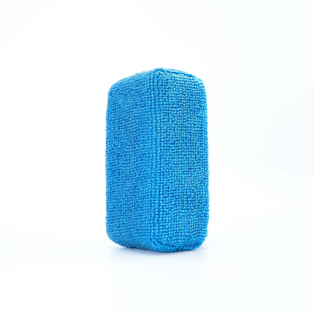 Small blue microfibre ceramic coating applicator block